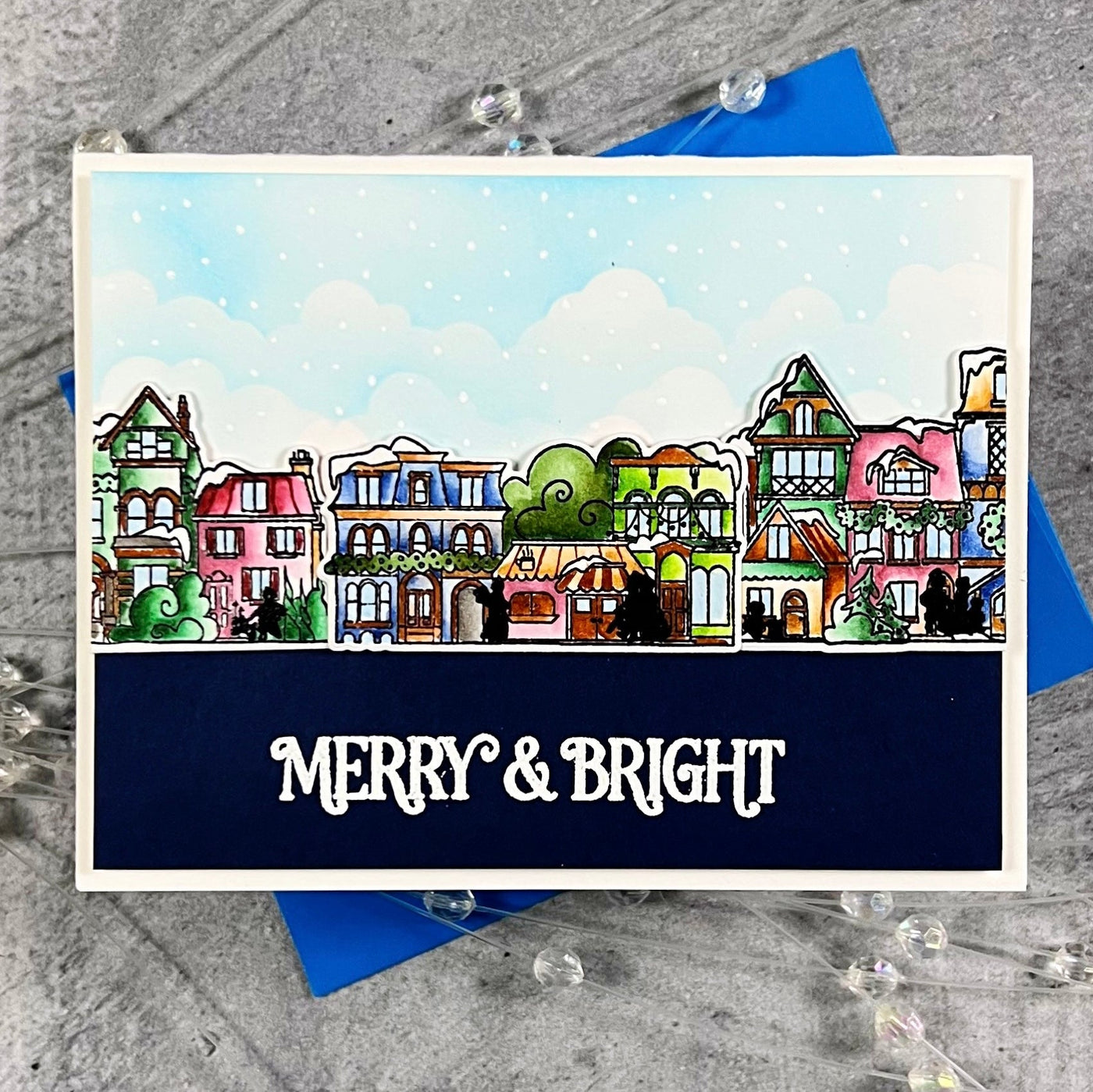Christmas Sentiments 4x6 Stamps